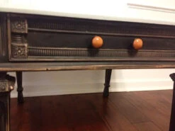 Liberty 1-3/8" Terra Cotta Ceramic Insert Knob Flat Black -D'Lawless Hardware Shop ceramic knob terracotta southwestern collection l pbf454 471 c 5 65936.1644443088