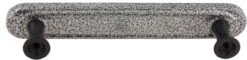 3-3/4" Ceramic Pull Hammered Antique Pewter -D'Lawless Hardware Shop ceramic pull hammered antique pewter 96mm c 204 6 96 wcr 6 26995.1638544620