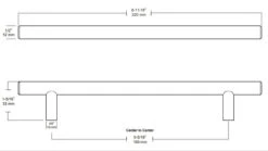 Liberty 6-5/16" Bar Pull Champagne Bronze 7 Liberty 6-5/16" Bar Pull Champagne Bronze -D'Lawless Hardware Shop champagne bronze bar drawer pull 160mm 14 60855.1658350080