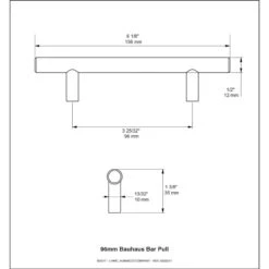Liberty 3-3/4" Bar Pull Champagne Bronze 6 Liberty 3-3/4" Bar Pull Champagne Bronze -D'Lawless Hardware Shop champagne bronze bar drawer pull 96mm 13 68673.1658350064