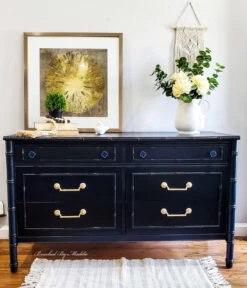 Liberty 1-1/3" Designer Clover Knob Navy Blue And Champagne Bronze -D'Lawless Hardware Shop champagne bronze clover knobs 1 72026.1657723594