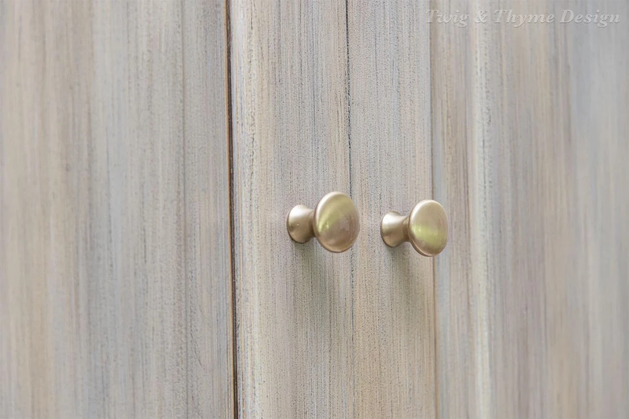 Liberty 1-1/8" Builder Fashion Fulton Knob Champagne Bronze 2 Liberty 1-1/8" Builder Fashion Fulton Knob Champagne Bronze - Image 2