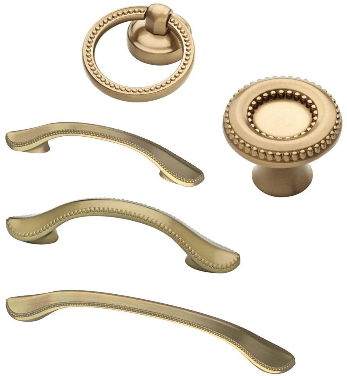 Liberty 10" Or 12" Dual Mount Taryn Appliance Pull Champagne Bronze 2 Liberty 10" Or 12" Dual Mount Taryn Appliance Pull Champagne Bronze - Image 2