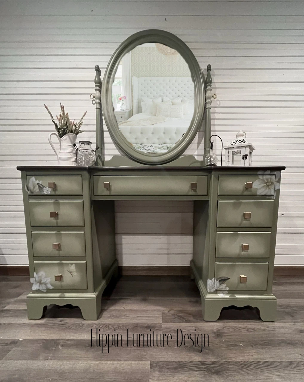 Liberty 3" Layered Pull Champagne Bronze 2 Liberty 3" Layered Pull Champagne Bronze - Image 2