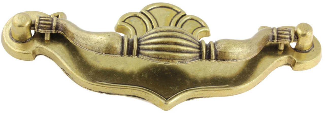 4-1/4" Chippendale Bail Pull Antique English 1 4-1/4" Chippendale Bail Pull Antique English