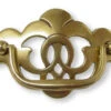 (As-Is) 3" Traditional Chippendale Bail Pull Satin Brass