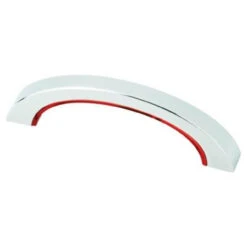 Liberty 3" Red Color Pop Pull Chrome