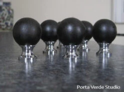 Chrome Base For Ball Knob 14.5mm X 16mm (B3735-CHR) -D'Lawless Hardware Shop chrome base for ball knob 14 5mm x 16mm b3735 chr 14 40174.1660589827