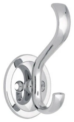 Liberty Chrome Hat And Coat Hook - Two Prong - 3" LQ-B42307-CHR-C