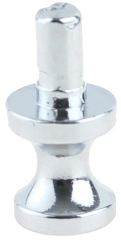 Chrome Stem Base For Knob Making Or Box Foot