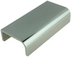 3-3/4" Tab Finger Pull Chrome