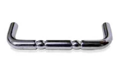 Amerock 3-1/2" Turned Center Wire Pull Chrome