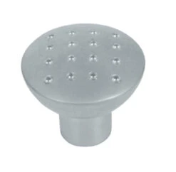 Liberty 1-1/8" Citation Dimpled Knob Aluminum