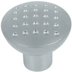 Liberty 1-1/2" Citation Dimpled Knob Aluminum