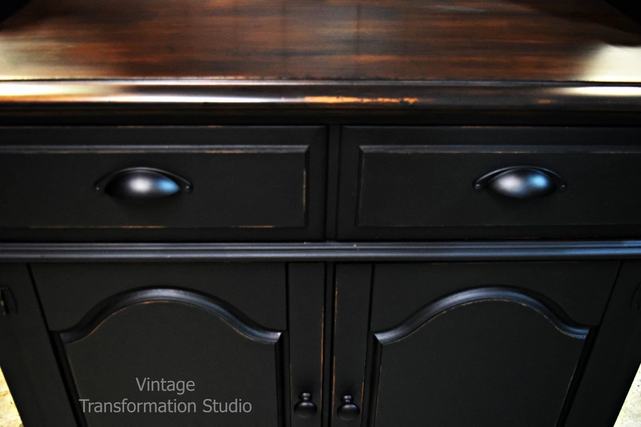 1-1/4" Country Store Knob Flat Black 19 1-1/4" Country Store Knob Flat Black - Image 19