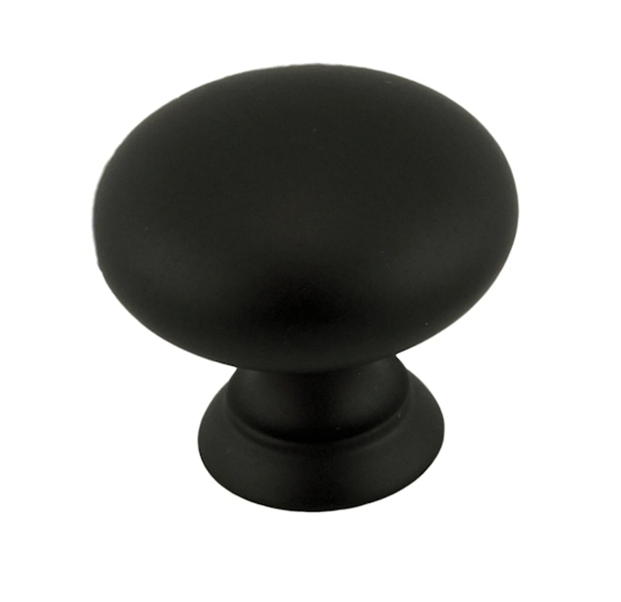 1-1/4" Country Store Knob Flat Black 1 1-1/4" Country Store Knob Flat Black