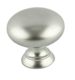 1-1/4" Classic Country Store Knob Matte Chrome