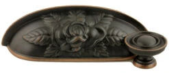 1-1/4" Classic Raised Center Ring Knob Venetian Bronze -D'Lawless Hardware Shop classic venetian bronze raised center 2 ring 1 1 4 knob dl p2694vb 5 34167.1643396912
