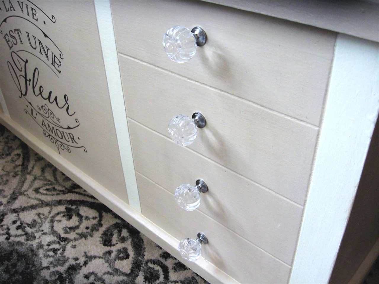 1-1/4" Acrylic Large Pumpkin Knob Clear With Chrome Plated Base 8 1-1/4" Acrylic Large Pumpkin Knob Clear With Chrome Plated Base - Image 8