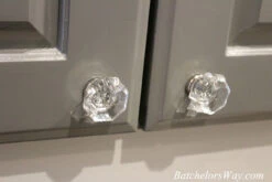 1-3/8" Octagon Cut Glass Knob Clear With Chrome -D'Lawless Hardware Shop clear cut glass knob laundry update 1 88439.1657730631