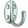 Liberty Coat Hook - Aluminum Finish - Single Coat Hook L-B46116Z-AL-C