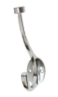 Liberty 5-5/8" Pilltop Two Prong Coat Hook Chrome