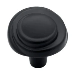 Liberty 1-1/4" Montrose Coil Knob Flat Black