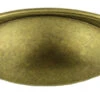 2-1/2" Country Store Cup Pull Antique English