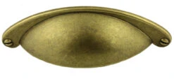 2-1/2" Country Store Cup Pull Antique English