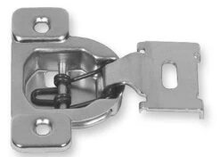 Liberty Compact One-Piece 7/16" Overlay 2-Way Adjust Hinge LQ-H05105-NP-A
