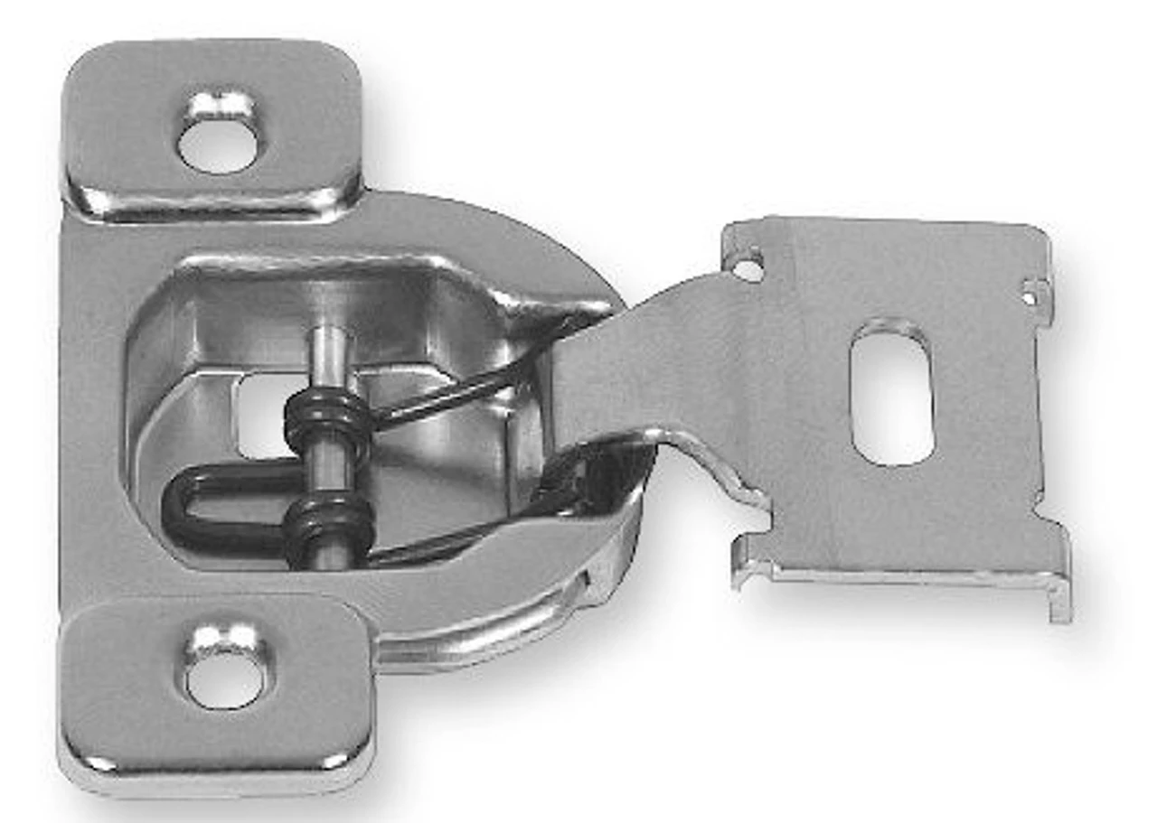 Liberty Compact One-Piece 7/16" Overlay 2-Way Adjust Hinge LQ-H05105-NP-A 1 Liberty Compact One-Piece 7/16" Overlay 2-Way Adjust Hinge LQ-H05105-NP-A