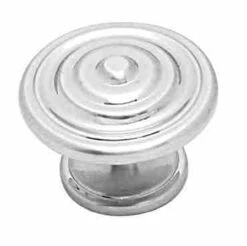 Liberty 1-3/8" Concentric Knob Brushed Satin Silver