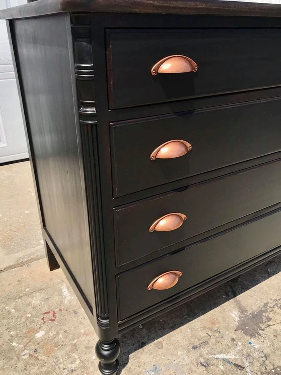 2-1/2" Country Store Cup Pull Antique Copper 9 2-1/2" Country Store Cup Pull Antique Copper - Image 9