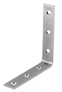 20-PAK With Screws Zinc Plated Corner Brace 5"x 5" X 1' X 3mm DL-C959-500zp