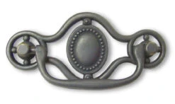 3" Bail Pull Dark Antique Brass