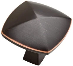 Liberty 1-3/16" Devereux Knob Venetian Bronze With Copper Highlights