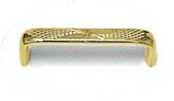 3" Diamond Tooled Pull Solid Brass