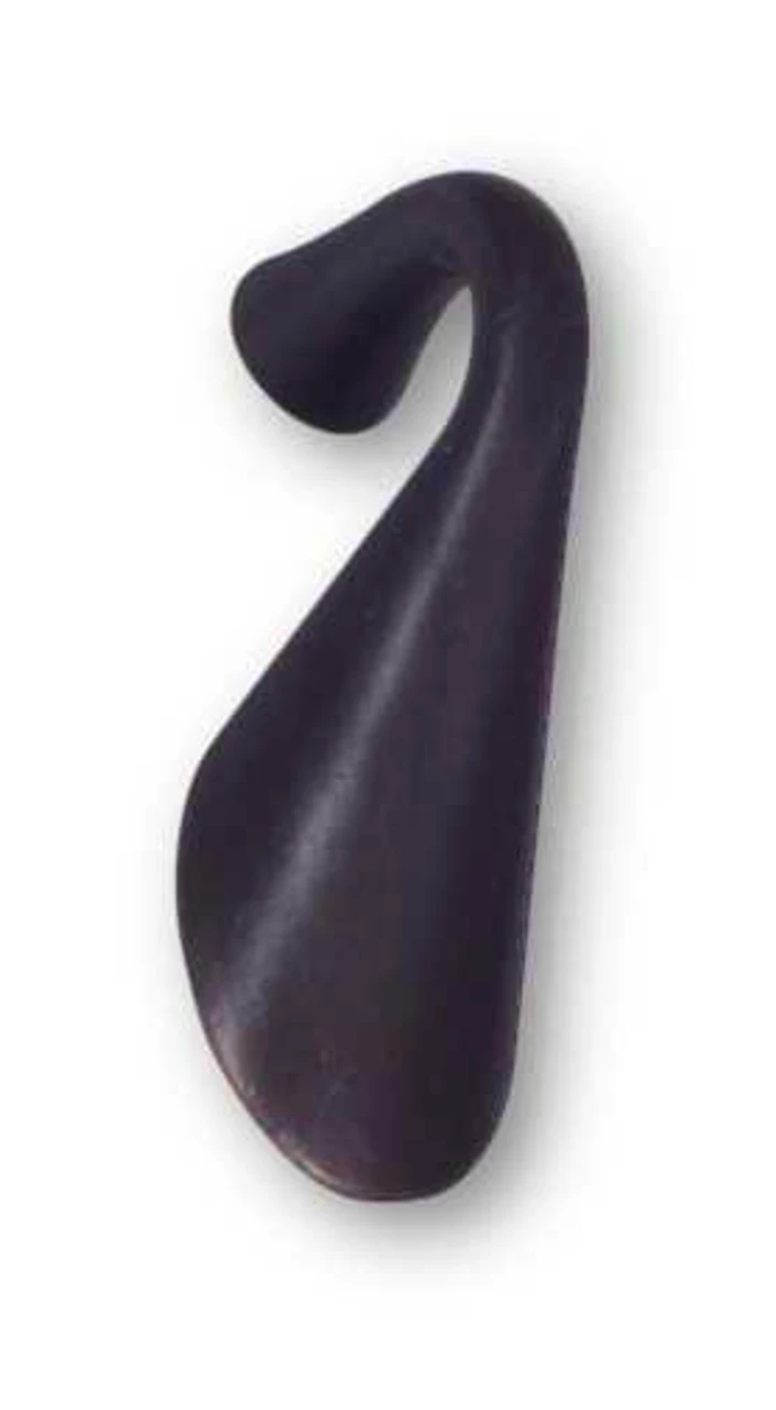 Liberty 1-1/4" Diminishing Finger Pull Flat Black 1 Liberty 1-1/4" Diminishing Finger Pull Flat Black