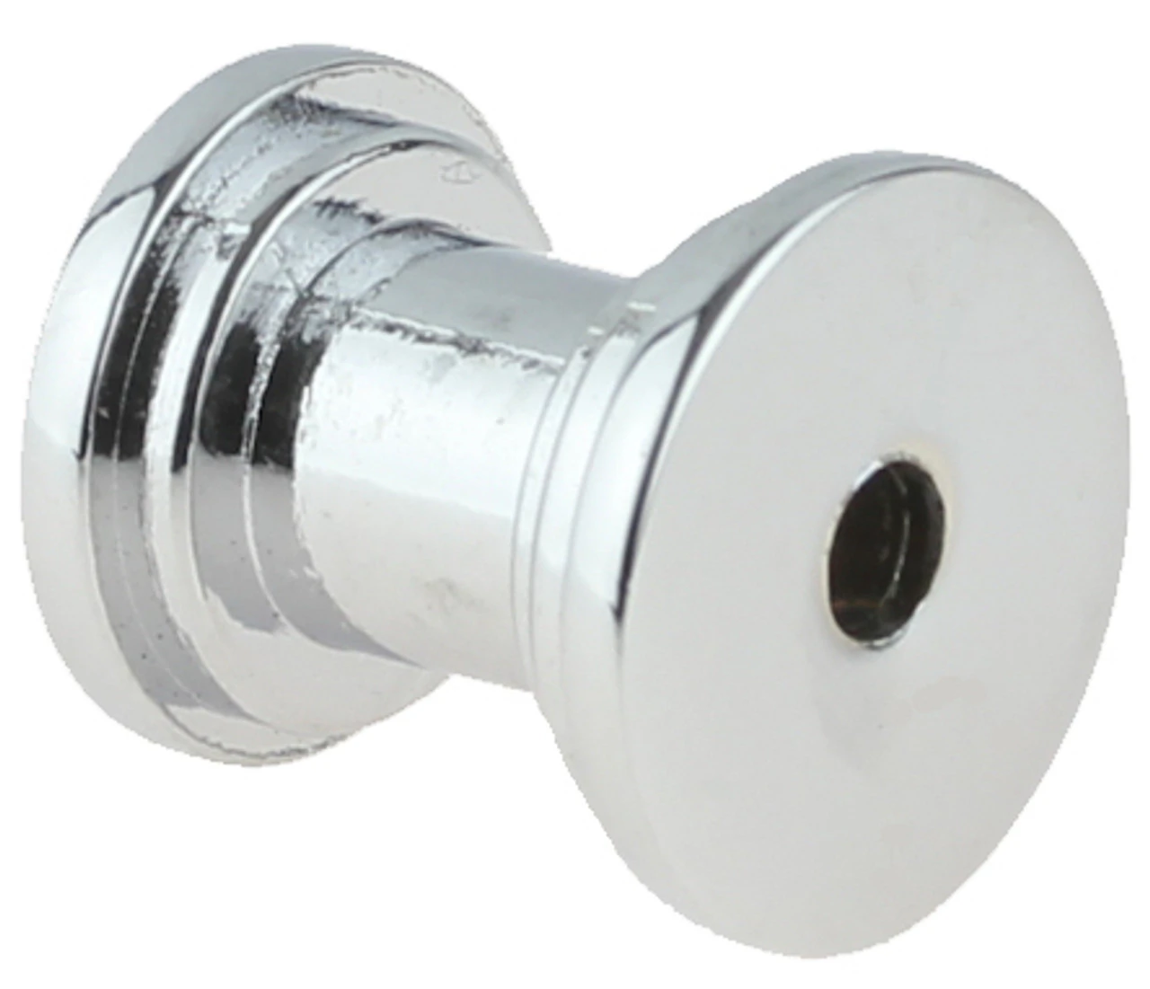 DIY Knob Or Pull Making Base - Chrome - 16x16mm 3 DIY Knob Or Pull Making Base - Chrome - 16x16mm - Image 3