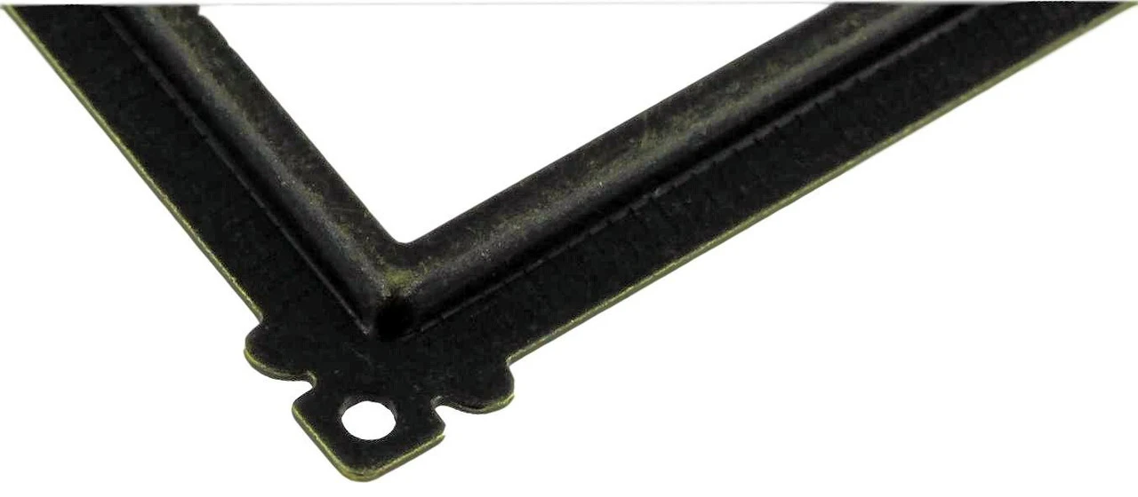 Ornate Antique Brass Card Holder 2-5/8" - C2151-AB 2 Ornate Antique Brass Card Holder 2-5/8" - C2151-AB - Image 2