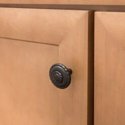 D'Lawless Hardware Shop -D'Lawless Hardware Shop double rope flat black knob 8 91824.1657641277