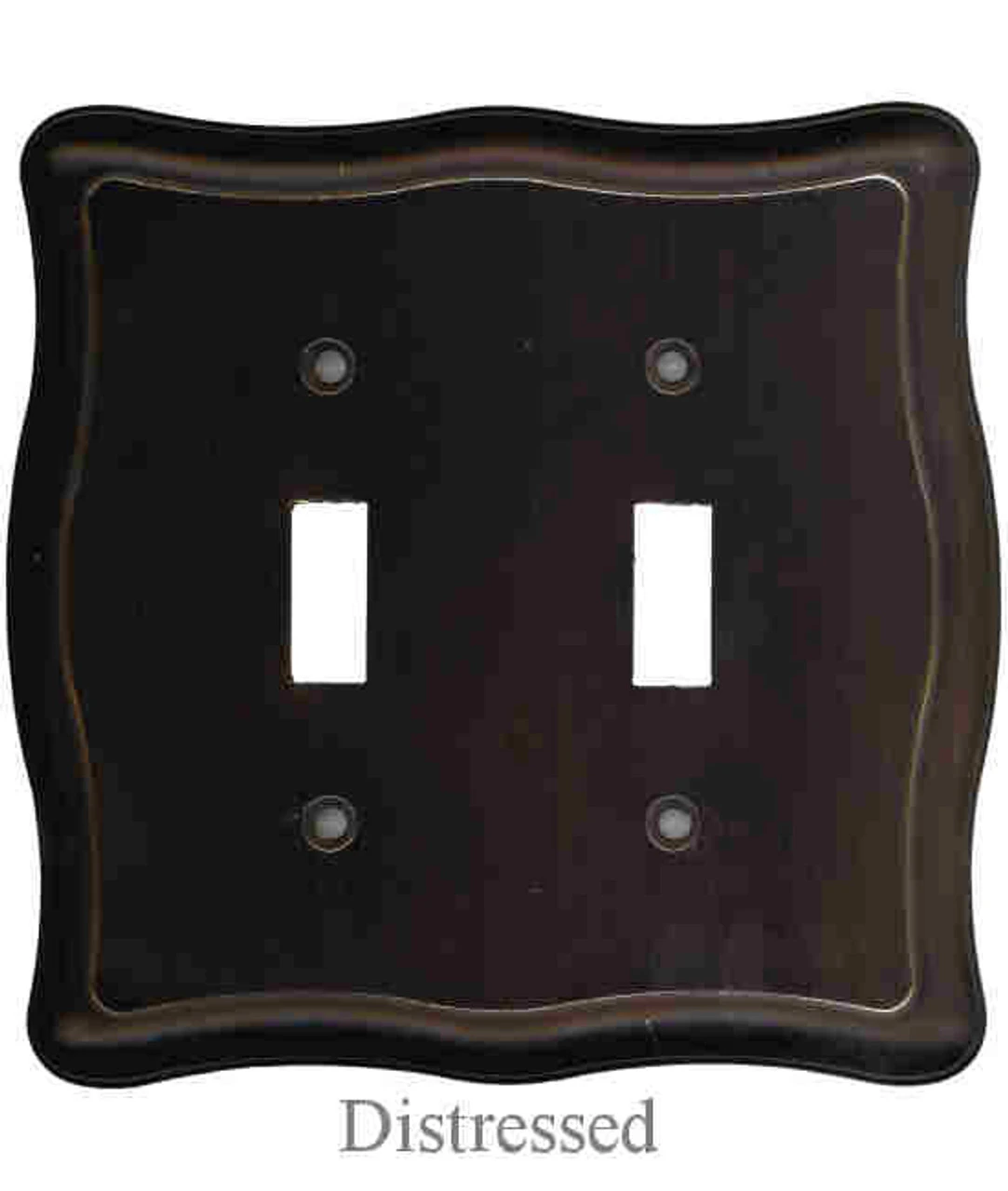 Liberty Double Switch Wall Plate Oil Rubbed Bronze W072ZMP-OB3-U 2 Liberty Double Switch Wall Plate Oil Rubbed Bronze W072ZMP-OB3-U - Image 2