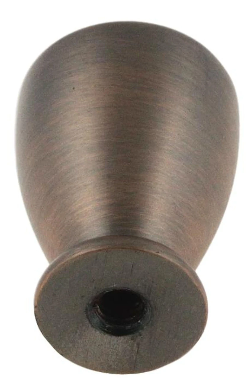 Liberty 3/4" Milk Bottle Knob Red Antique Copper 2 Liberty 3/4" Milk Bottle Knob Red Antique Copper - Image 2