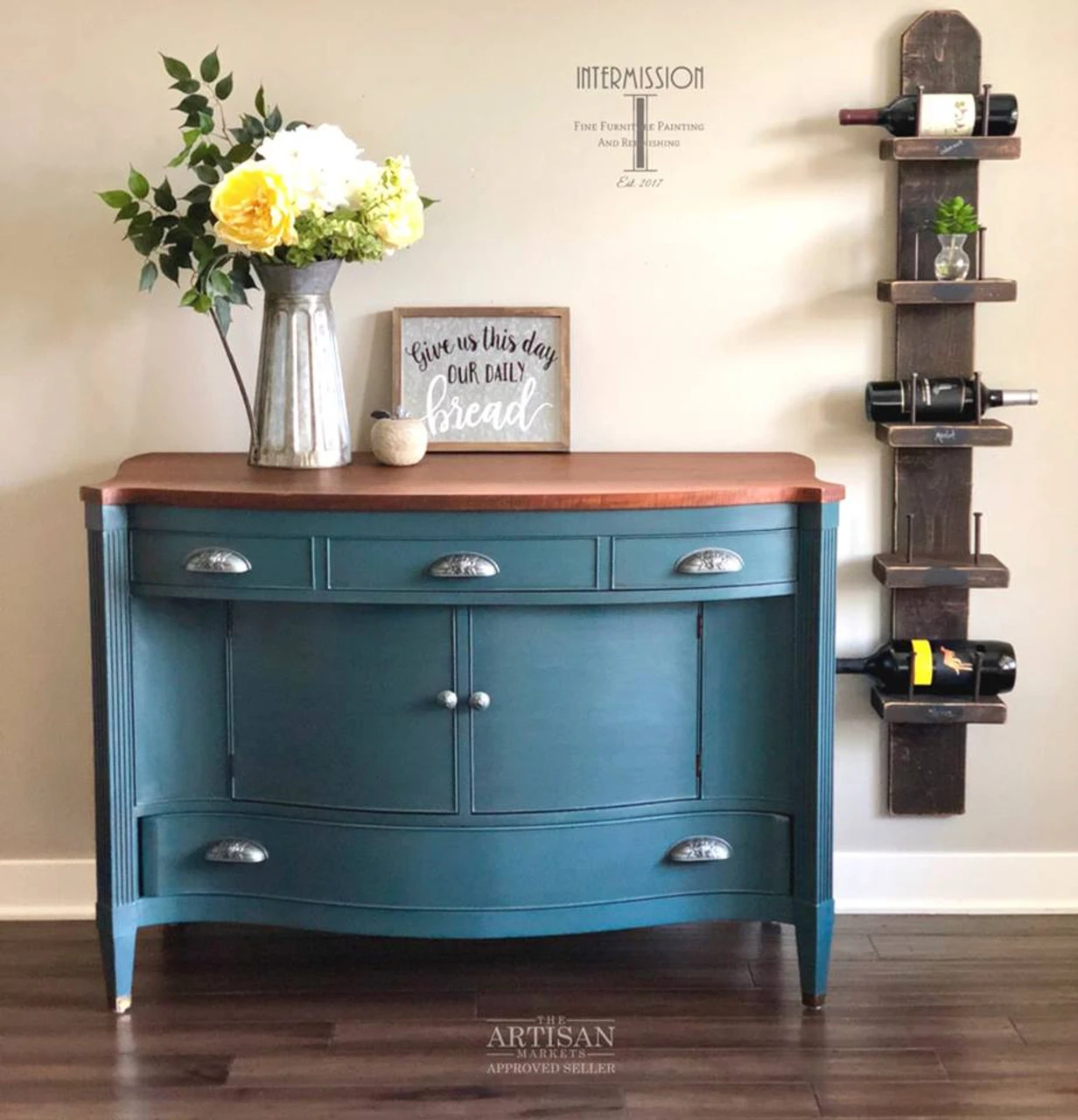 1-1/4" Old Rose Knob Antique Pewter 4 1-1/4" Old Rose Knob Antique Pewter - Image 4