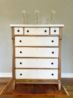 Liberty 1-1/4" Sophia Knob Flat Black 8 Liberty 1-1/4" Sophia Knob Flat Black -D'Lawless Hardware Shop dresser with black knobs 1 09353.1657641135