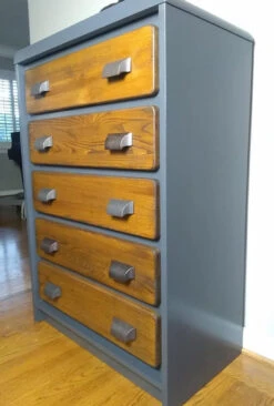 3-3/4" Hickory Hardware Pull Dark Antique Copper -D'Lawless Hardware Shop dresser with cup pulls 12 93062.1658418734