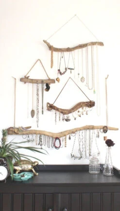 1/2" Cup Hook W/ Shoulder Brass Plated (100 PER BAG) -D'Lawless Hardware Shop driftwood jewelry rack 1 09670.1642163113