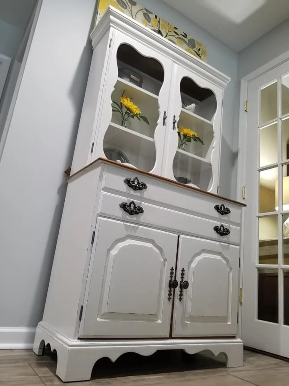 3-1/2" Drop Bail Pull Antique Pewter 4 3-1/2" Drop Bail Pull Antique Pewter - Image 4