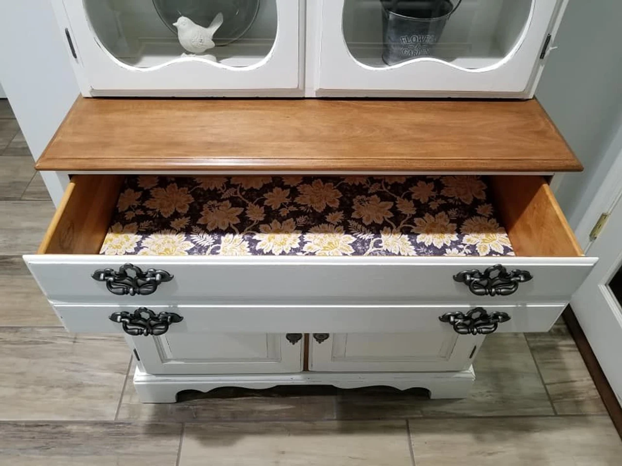 3-1/2" Drop Bail Pull Antique Pewter 5 3-1/2" Drop Bail Pull Antique Pewter - Image 5