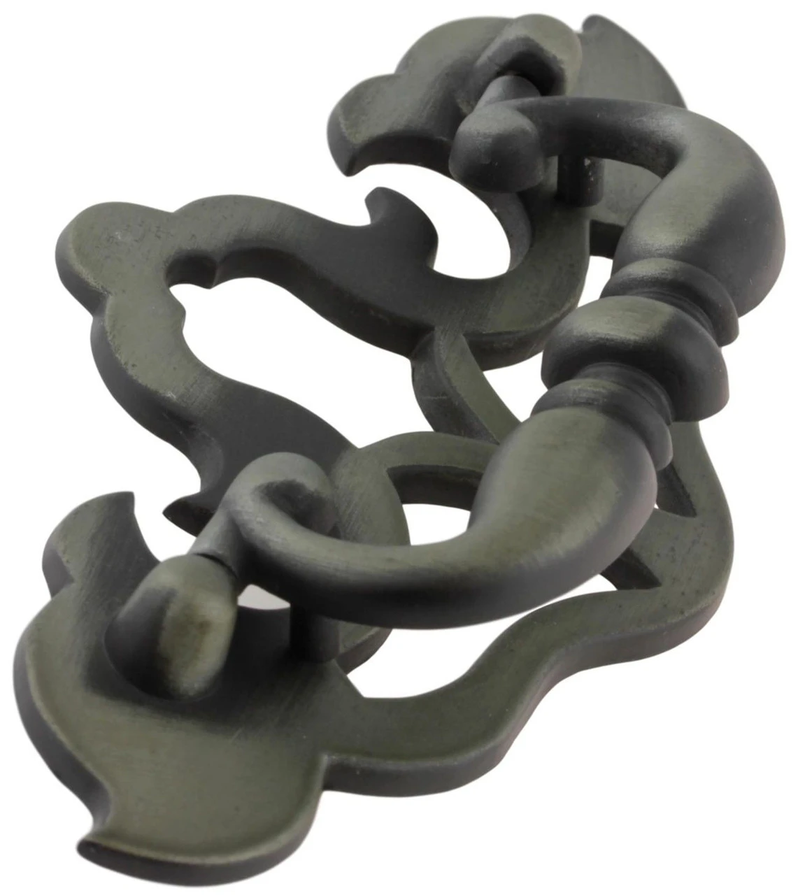 3-1/2" Drop Bail Pull Antique Pewter 2 3-1/2" Drop Bail Pull Antique Pewter - Image 2